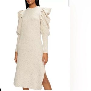 Ted Baker Puff Sleeve Sweater Dress